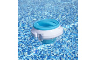 Dosificador de Cloro y Termómetro Flotante Bestway 58701  Dosificador de Cloro y Termómetro Flotante Bestway 58701