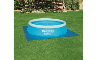 Lona Protectora de Piscinas Bestway 58001 3,35m x 3,35m Lona Protectora de Piscinas Bestway 58001 3,35m x 3,35m