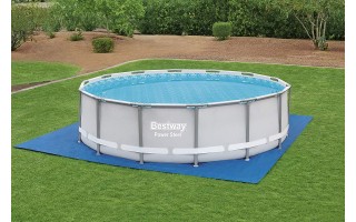 Lona Protectora de Piscinas Bestway 58003 4,88m x 4,88m Lona Protectora de Piscinas Bestway 58003 4,88m x 4,88m