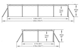 Piscina Bestway 56424 Estructura Rectang 5700L Filtro Piscina Bestway 56424 Estructura Rectang 5700L Filtro
