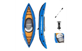 Bote Kayak Inflable Hydro-Force Cove Champion 65115 1p Bote Kayak Inflable Hydro-Force Cove Champion 65115 1p