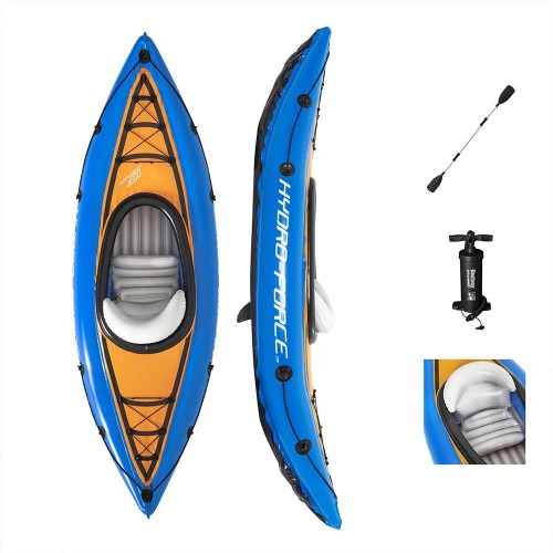 Bote Kayak Inflable Hydro-Force Cove Champion 65115 1p