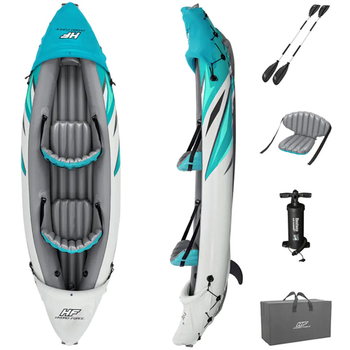 Bote Kayak Inflable Hydro-Force Rapid Elite X2 65142 2p