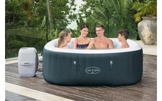 Bañera de Hidromasajes Bestway Lay-Z-Spa Ibiza 40°C 4p Bañera de Hidromasajes Bestway Lay-Z-Spa Ibiza 40°C 4p