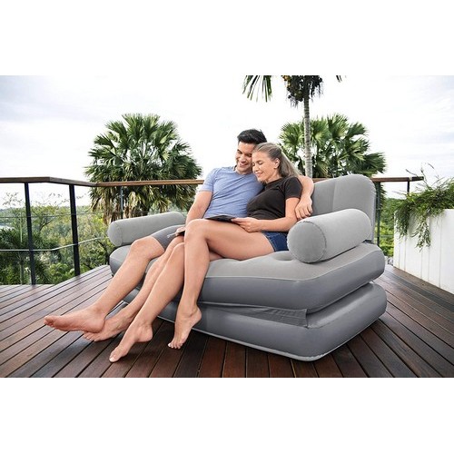 Sofa Cama Inflable Bestway Multi-Max 75073 + Inflador