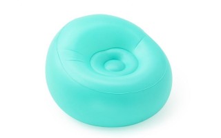 Sillón Inflable Bestway Poshpod 75081 100kg Verde Agua Sillón Inflable Bestway Poshpod 75081 100kg Verde Agua