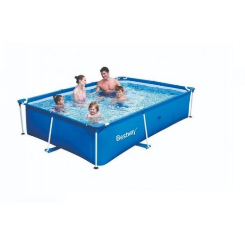 Piscina Bestway Steel Pro 10471 Estructura Rectang 1500L