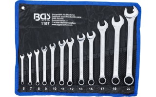 Llaves Combinadas BGS Technic 1197 12pzs 6-22mm Llaves Combinadas BGS Technic 1197 12pzs 6-22mm