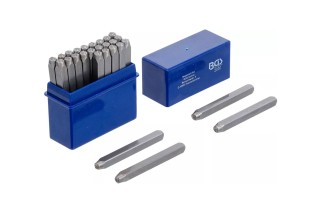 Marcadores de Letras BGS Technic 2030 3mm 27pzs A-Z Marcadores de Letras BGS Technic 2030 3mm 27pzs A-Z