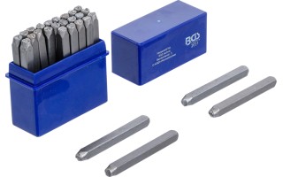 Marcadores de Letras BGS Technic 2031 4mm 27pzs A-Z Marcadores de Letras BGS Technic 2031 4mm 27pzs A-Z