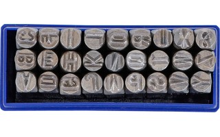 Marcadores de Letras BGS Technic 2033 6mm 27pzs A-Z