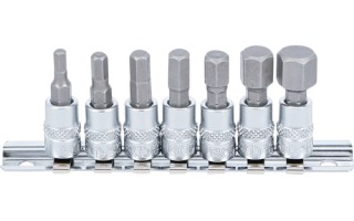 Puntas Hex. Allen BGS 2161 enc.1/4'' 7pzs 4-12mm Puntas Hex. Allen BGS 2161 enc.1/4'' 7pzs 4-12mm