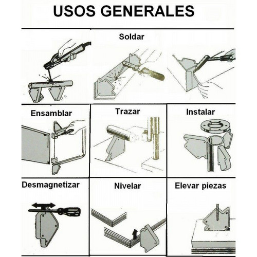 Escuadra Magnética BGS Technic 3008 22kg