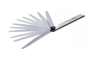 Calibre de Espesor BGS Technic 3135 0,03mm-0,50mm 11pzs