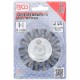 Cepillo de Acero BGS Technic 3982 Plato Trenzado 75mm