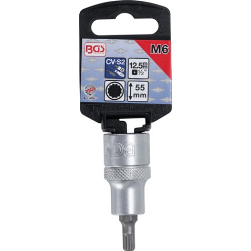 Punta Multidentada XZN BGS Technic 4351 enc.1/2'' M6