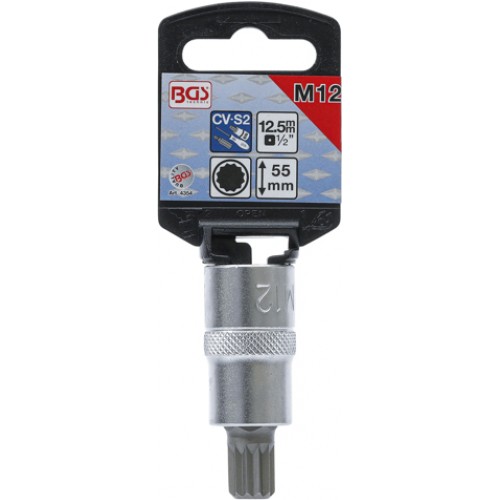 Punta Multidentada XZN BGS Technic 4354 enc.1/2'' M12