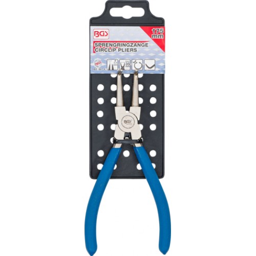 Pinza para Seguro Circlip BGS 447 Interno Curvo 175mm