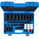 Llaves Tubo Impacto Hex. BGS Technic 5202 enc.1/2'' 18pzs Llaves Tubo Impacto Hex. BGS Technic 5202 enc.1/2'' 18pzs