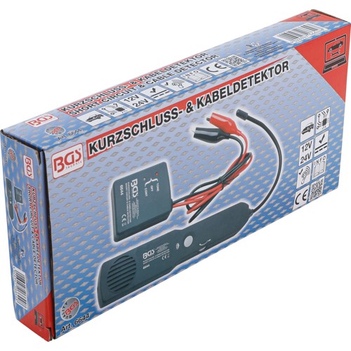 Detector de Cortocircuitos y Cables BGS Technic 6644 