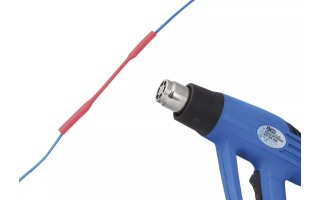 Fundas Termocontraibles BGS Technic 6846 2,5mm 10m Rojo