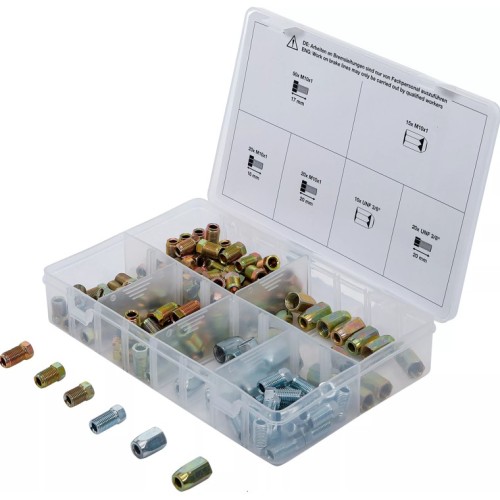 Tuercas para Tubos de Freno BGS Technic 70341 135pzs