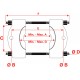 Extractor de Rulemanes BGS Technic 7753 57-114mm 6pzs