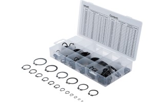 Seguros Circlip BGS Technic 8046 Externos 300pzs 3-32mm Seguros Circlip BGS Technic 8046 Externos 300pzs 3-32mm