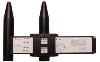 Calibre para Agujeros de Llantas BGS Technic 8367  Calibre para Agujeros de Llantas BGS Technic 8367
