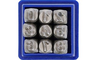Marcadores de Números BGS Technic 3034 4mm 9pzs Marcadores de Números BGS Technic 3034 4mm 9pzs