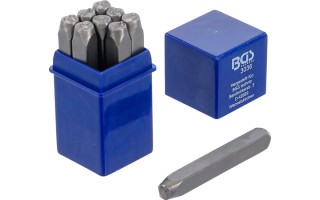 Marcadores de Números BGS Technic 3036 6mm 9pzs Marcadores de Números BGS Technic 3036 6mm 9pzs