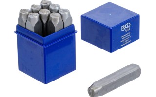 Marcadores de Números BGS Technic 3039 10mm 9pzs Marcadores de Números BGS Technic 3039 10mm 9pzs