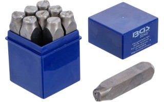 Marcadores de Números BGS Technic 3040 12mm 9pzs