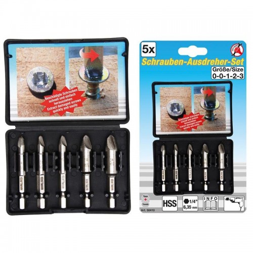 Extractores de Tornillos BGS DIY 50410 5pzs