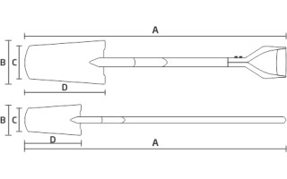 Pala Recta Biassoni 992160
