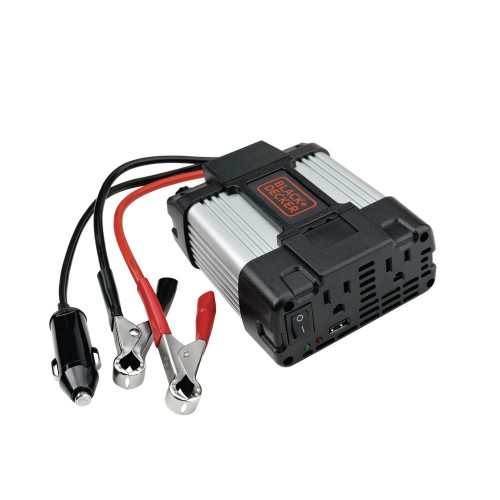 Inversor de Corriente Black+Decker PI400LA 400W 12V<220V