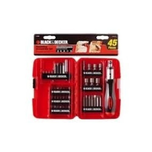 Soporte y Puntas Black+Decker 7pzs