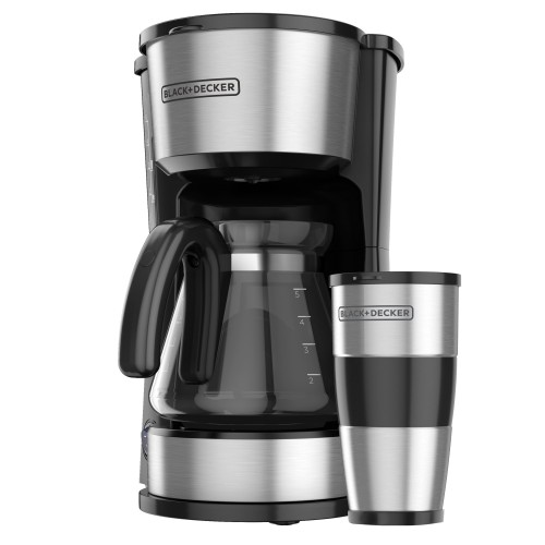 Cafetera Black+Decker Duralife CM0755S 750ml 650W