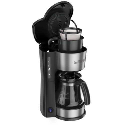 Cafetera Black+Decker Duralife CM0755S 750ml 650W