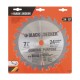 Hoja Sierra Circular Black+Decker 71-727 185mm 24di