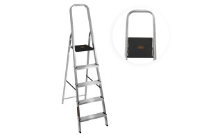 Escalera Tijera Black+Decker BXLD Aluminio 5pel. 1,07m Escalera Tijera Black+Decker BXLD Aluminio 5pel. 1,07m