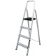 Escalera Tijera Black+Decker BXLD Aluminio 4pel. 0,85m