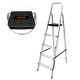 Escalera Tijera Black+Decker BXLD Aluminio 5pel. 1,07m