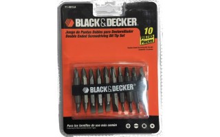 Puntas Black+Decker 71-081LA 2" Juego 10pzs Puntas Black+Decker 71-081LA 2" Juego 10pzs