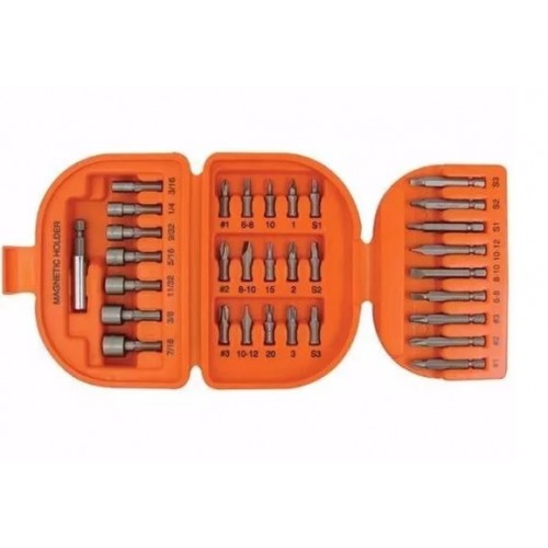 Puntas Black+Decker 71-826 32pzs