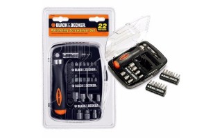 Destornillador Cricket y Puntas Black+Decker 22pzs Destornillador Cricket y Puntas Black+Decker 22pzs