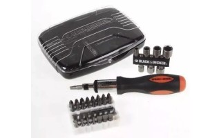 Destornillador Cricket y Puntas Black+Decker 41pzs Destornillador Cricket y Puntas Black+Decker 41pzs