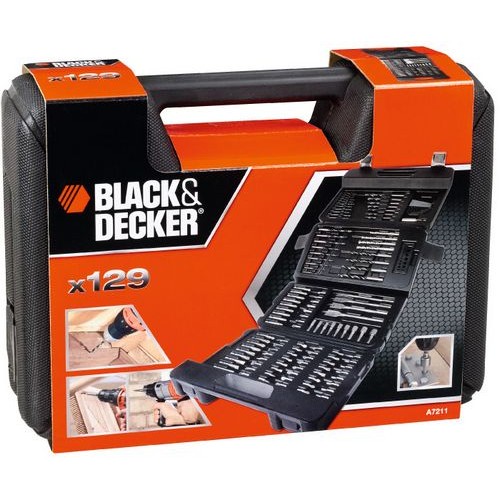 Mechas y Puntas Black+Decker A7211 129pzs