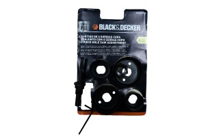 Sierras Corona y Soporte Black+Decker BDA71120 5pzs 32-54mm Sierras Corona y Soporte Black+Decker BDA71120 5pzs 32-54mm