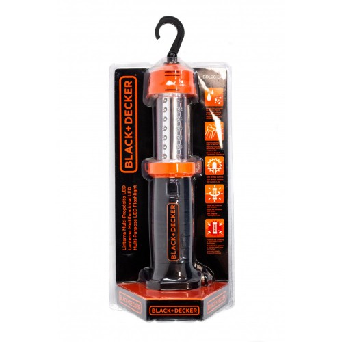 Linterna de Emergencia Black+Decker BDL28 100lm AAAx3